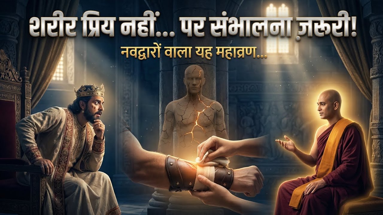 शरीर एक घाव के समान है? भंते नागसेन और राजा मिलिंद का अद्भुत संवाद  EP 82 Mil 2.6.1