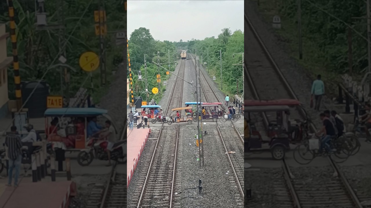 open railgate Express train dangerous scene  going revise scene #shorts #shere