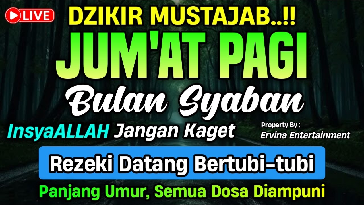 DZIKIR PAGI HARI JUM'AT PEMBUKA PINTU REZEKI, ZIKIR PEMBUKA PINTU REZEKI | DZIKIR PAGI