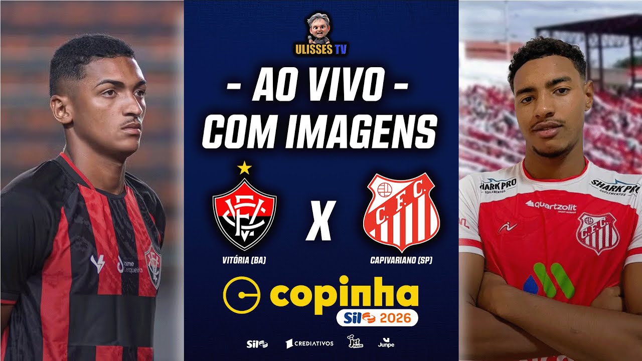 JOGO COMPLETO: VITÓRIA 2X2 CAPIVARIANO | COPINHA SIL 2026 | 1ª RODADA | ULISSES TV