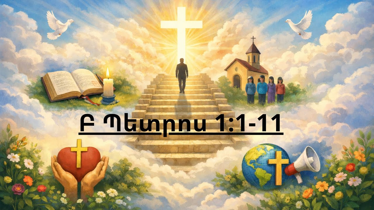 Հոգևոր աճի բաղկացուցիչները։ Բ Պետրոս 1:1-11