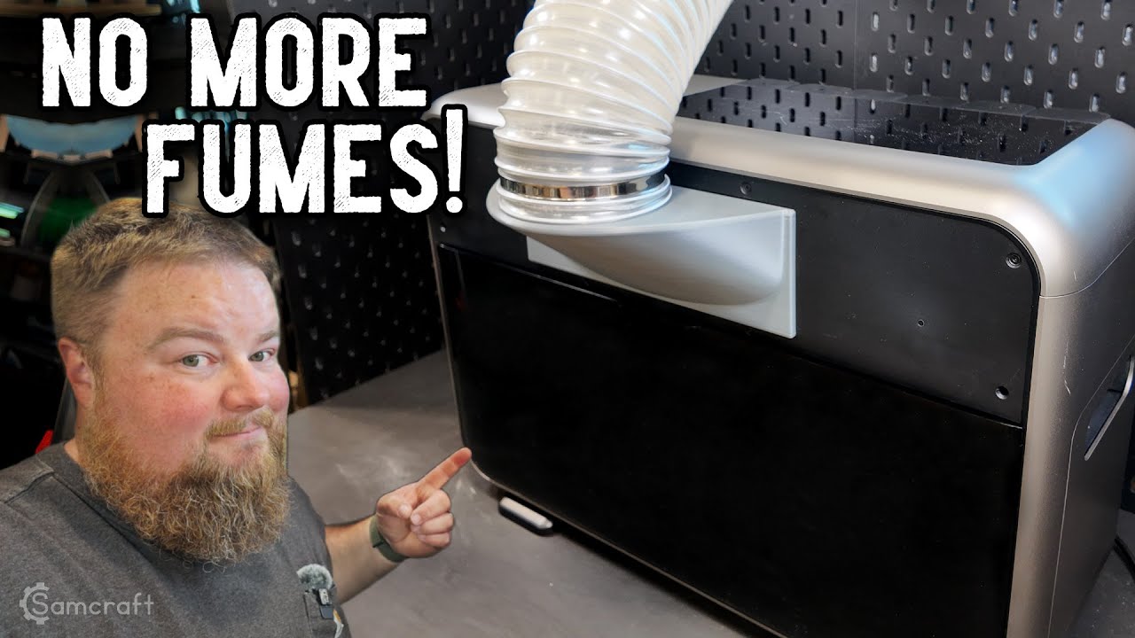 Removing Fumes from the eufyMake E1 UV Printer