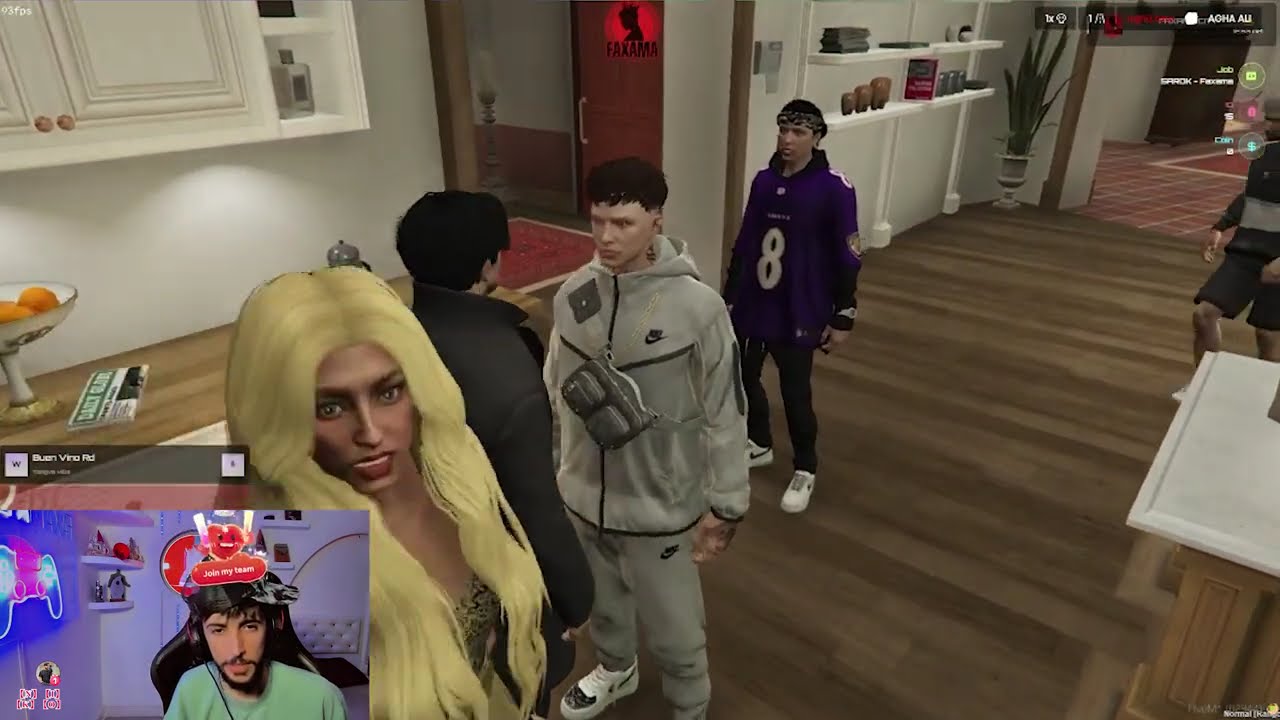 كجه كي هه مي سه ردا برن GTA FIVEM