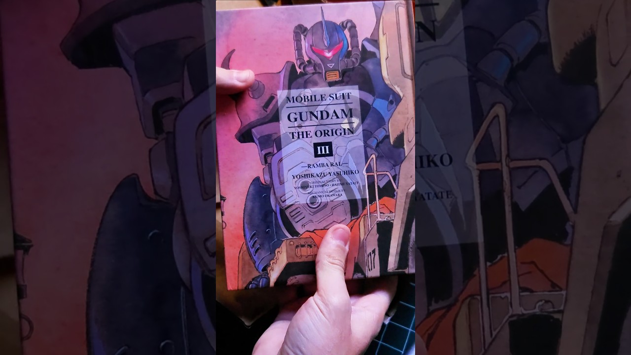 Unboxing: Gundam The Origin vol.3 #gundam #manga #anime #unboxing