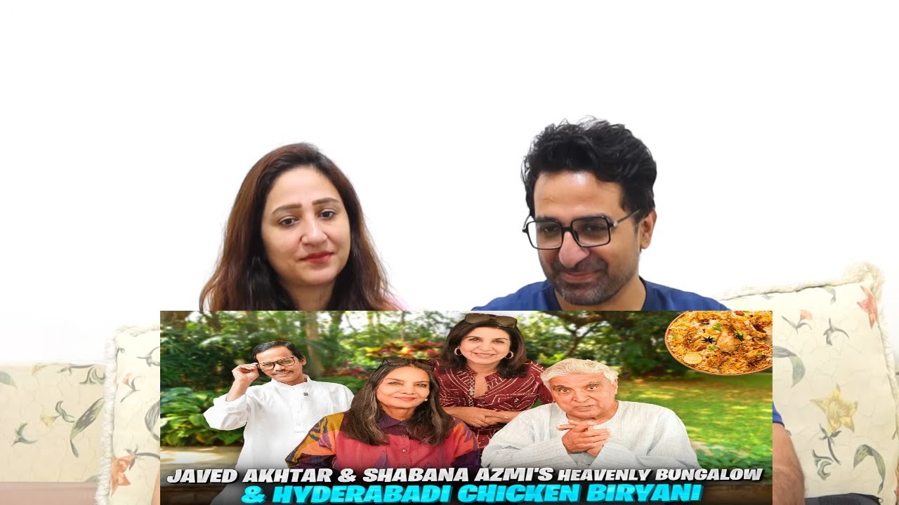 Reacts to Javed Akhtar & Shabana's Beautiful Khandala House With Shayri, Biryani & Dilip's Poetry!