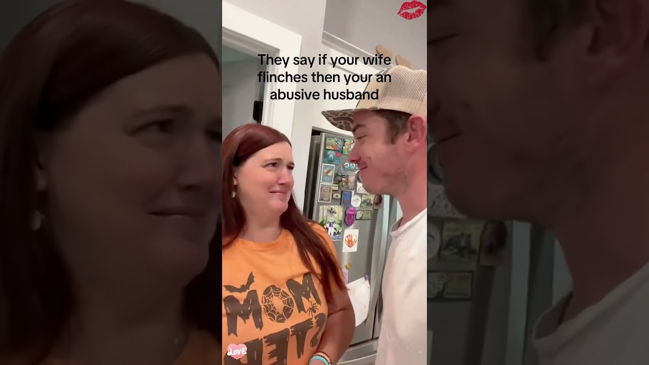 If your wife flinches you&rsquo;re an abusive husband #funny #foryou #prank