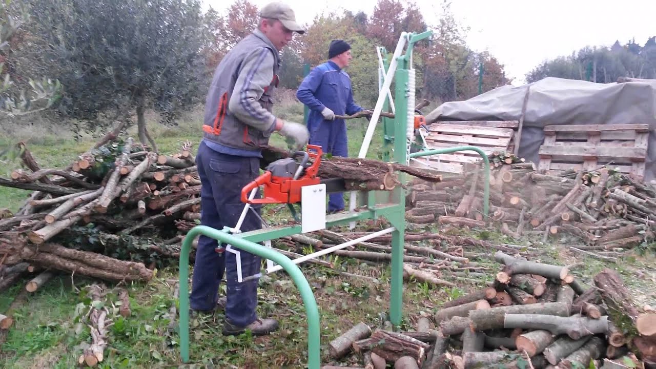 Cavalletto per motosega cripich forest xl45
