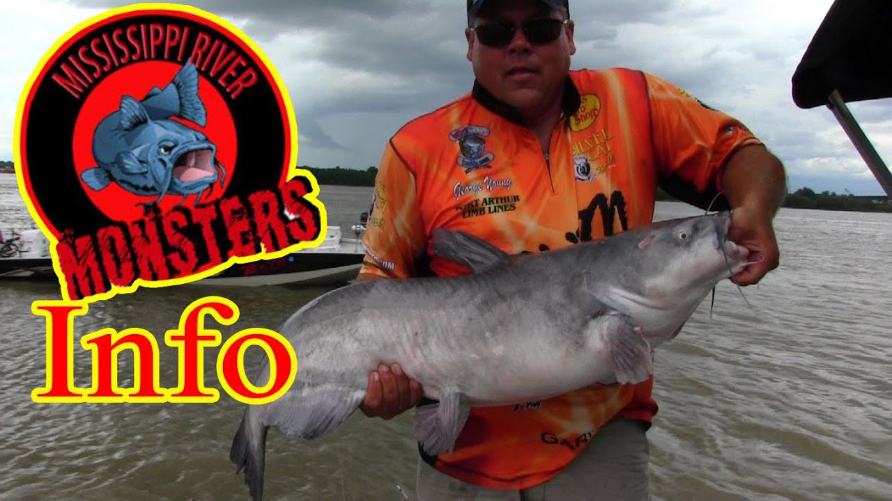Mississippi River Monsters, Catfishing on the Mississippi river.