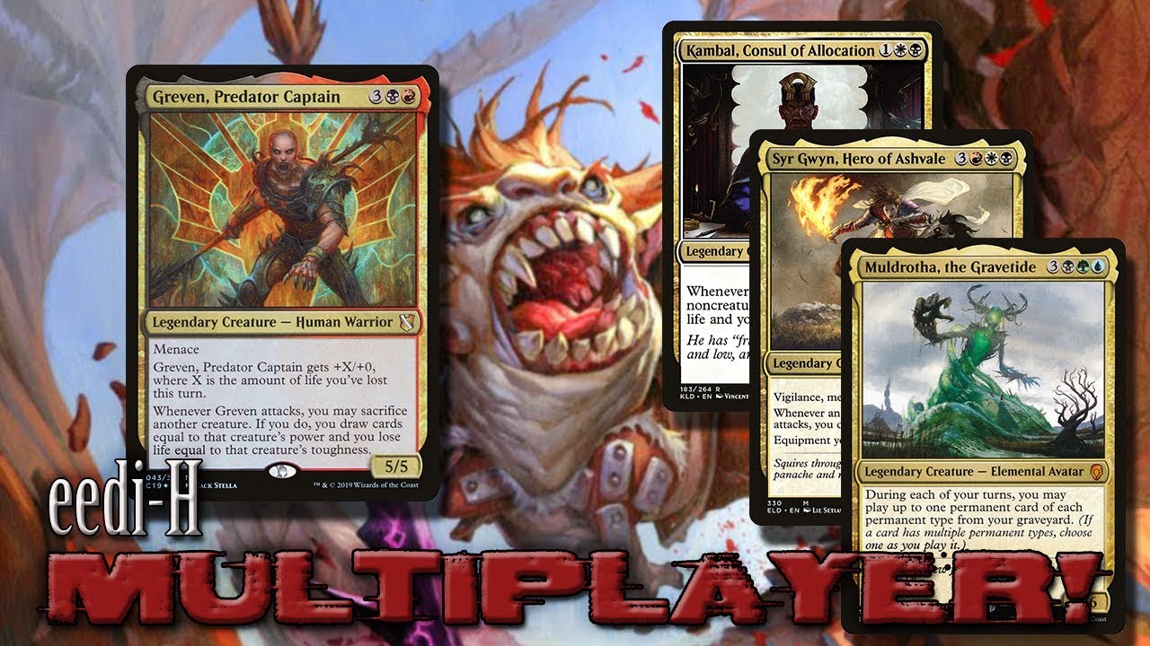 Greven Predator Captain vs Muldrotha Syr Gwyn & Kambal | Commander EDH gameplay | tribalkai eedi-H