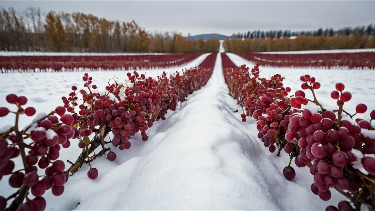 Snow Grape Farming: From Harvest to Wine - Complete Guide and Process