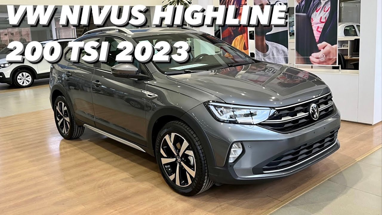 VW Nivus Highline 200 TSI 2023 - Linha 2023 em detalhes!! (4K HDR)