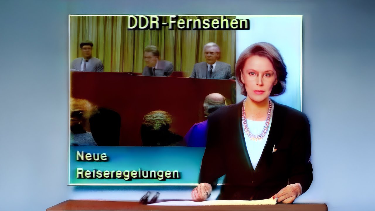Mauerfall: ZDF-heute journal vom 09.11.1989