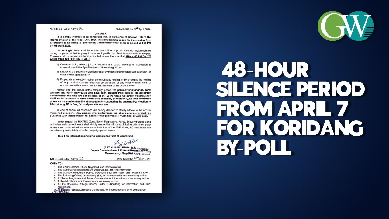 KORIDANG BYE-ELECTION: 48-HOUR SILENCE PERIOD FROM APRIL 7