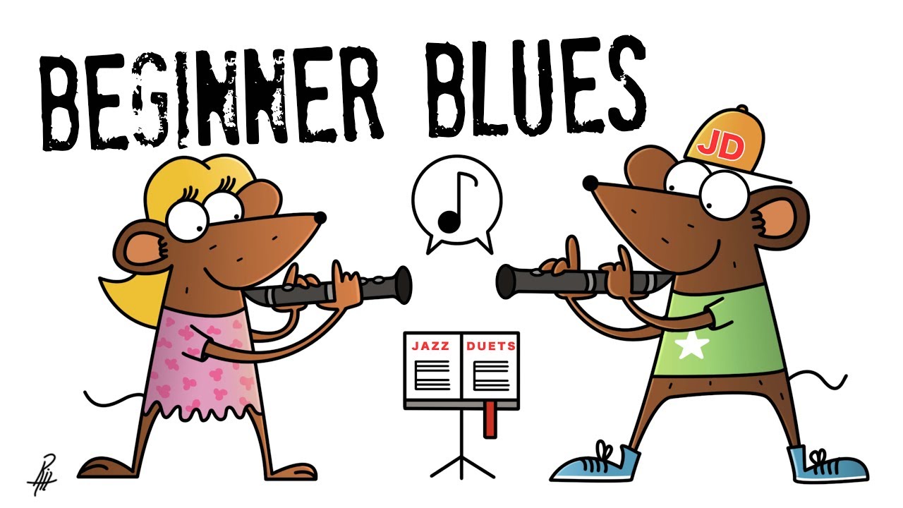 Easy Clarinet Jazz Blues Duet -  Bourbon Street Blues