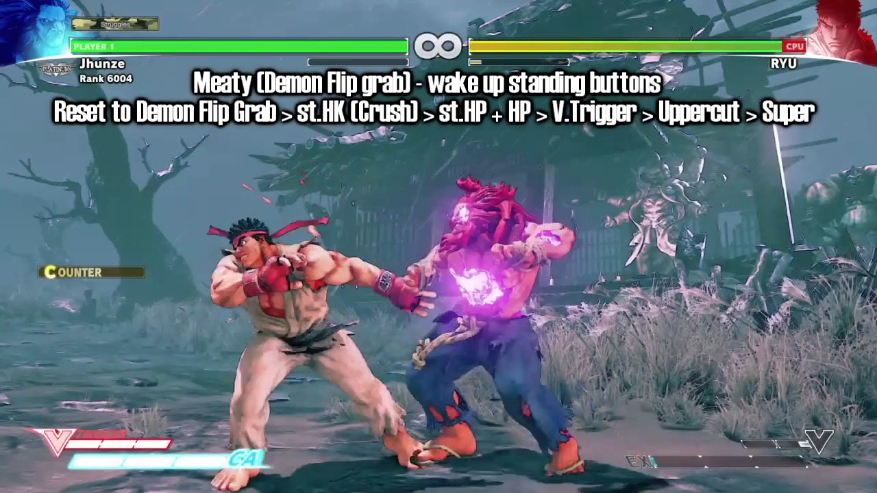 SFV - Akuma - Let It Demon (Combos, Meaties, and More!)