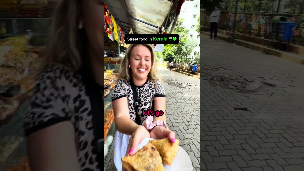 Пробуем уличную еду в Керале 🌴💚
