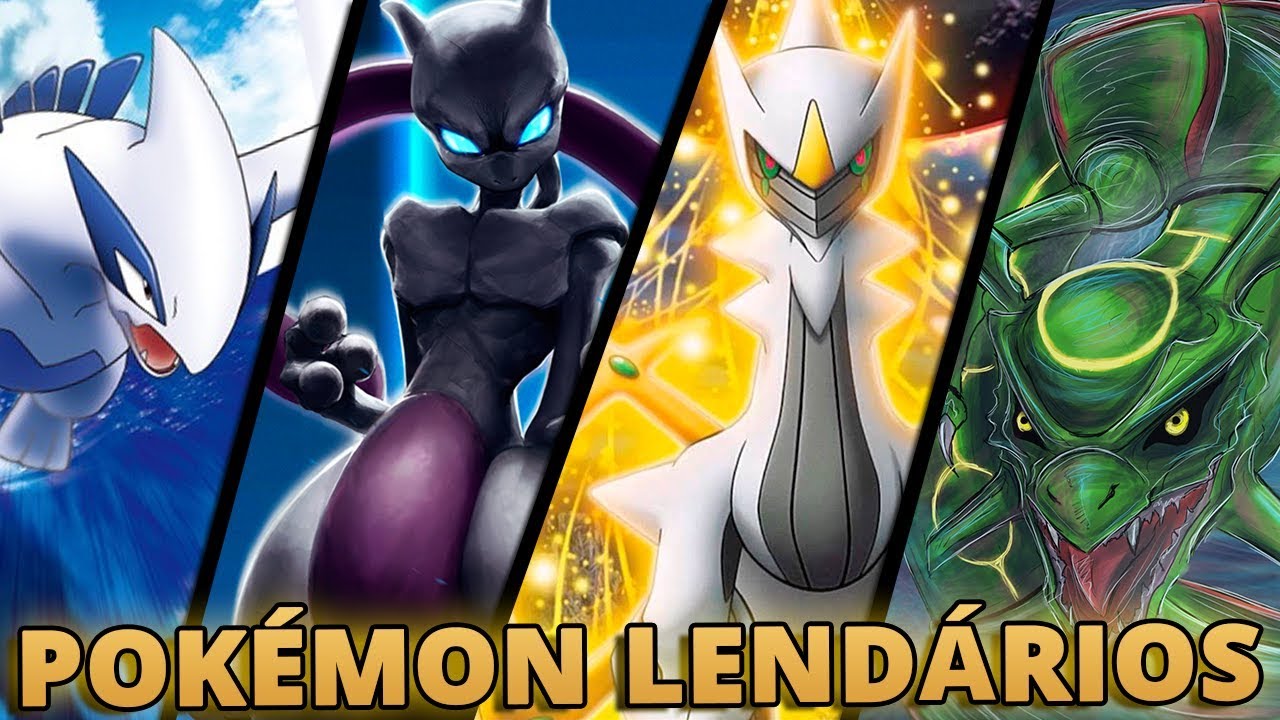 OS 10 POKÉMON LENDÁRIOS MAIS PODEROSOS | Player Solo