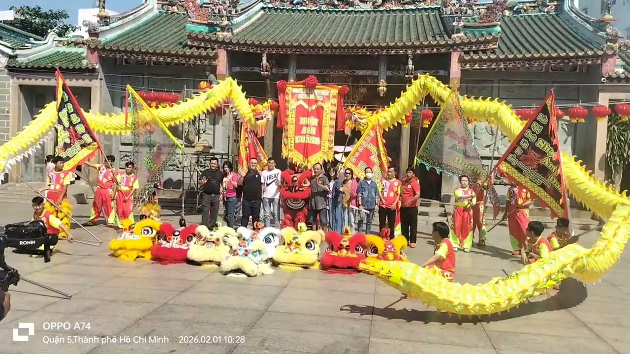 Khai Quang Điểm Nhãn Các Đoàn LSR: KHÁNH ANH, HÀO THẮNG & NHẬT ANH ngày 01/02/2026