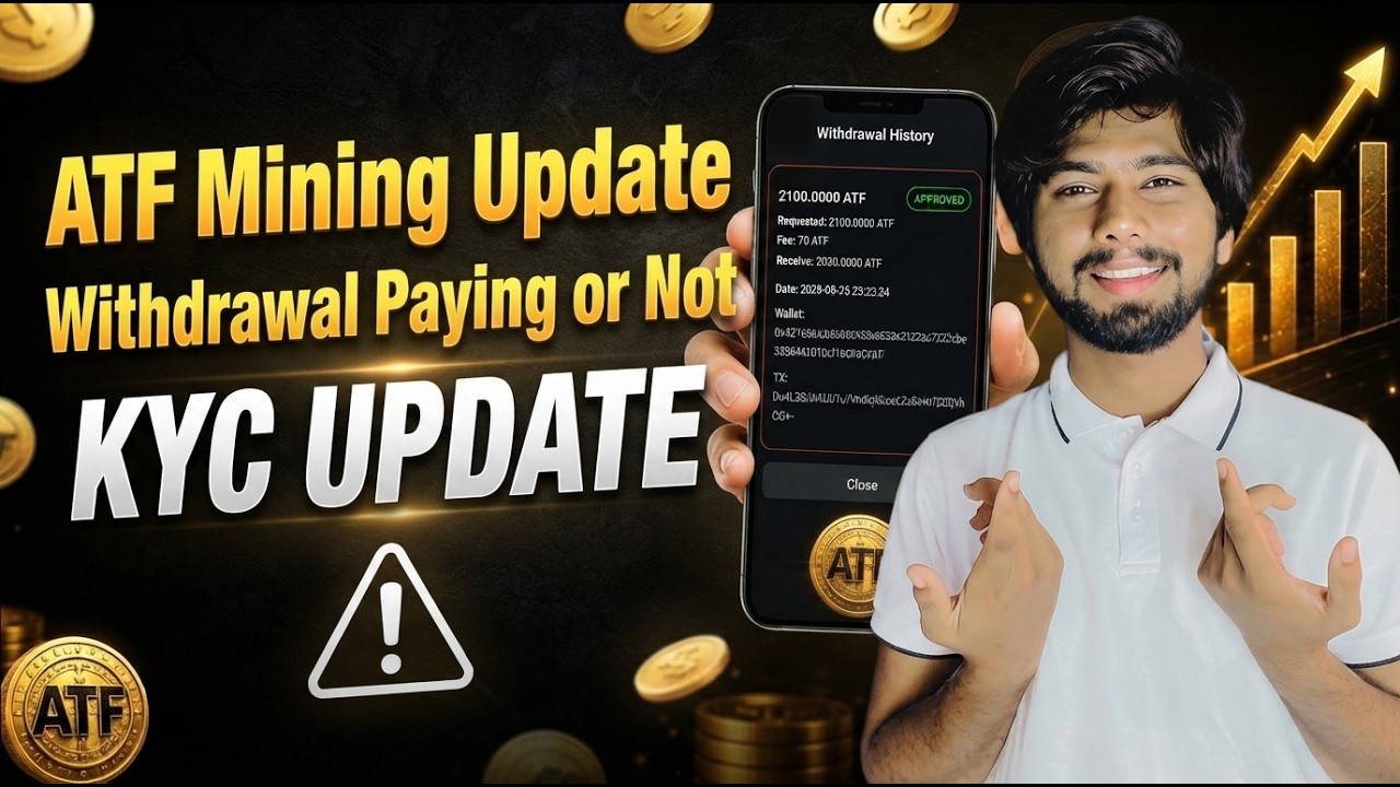 ATF Telegram Mining Update | ATF withdrawal | ATF Airdrop KYC Withdraw