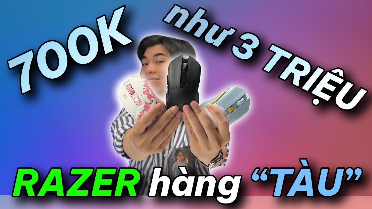 Chuột g&igrave; 700K m&agrave; lại ngon như 3 CỦ - Razer phi&ecirc;n bản 