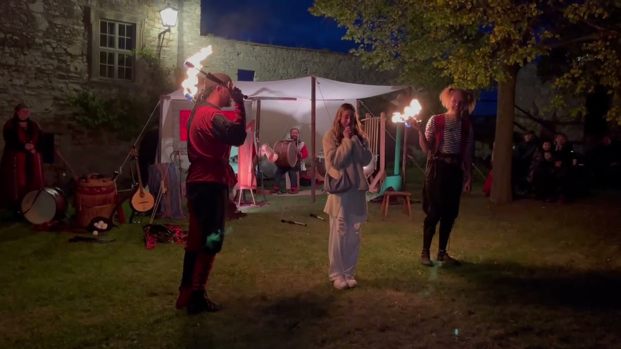 Feuerjonglage