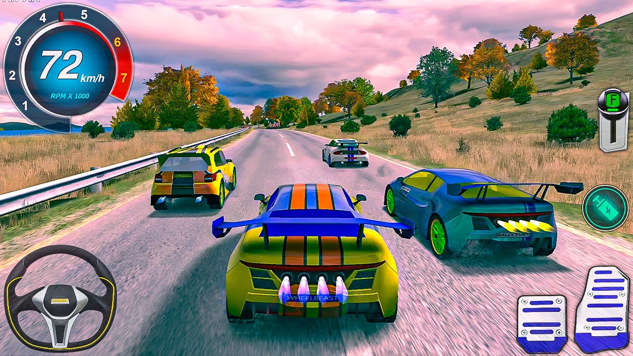 Rally Fury Offroad Car Racing - Гонки на спортивных внедорожных автомобилях - Геймплей на Android...
