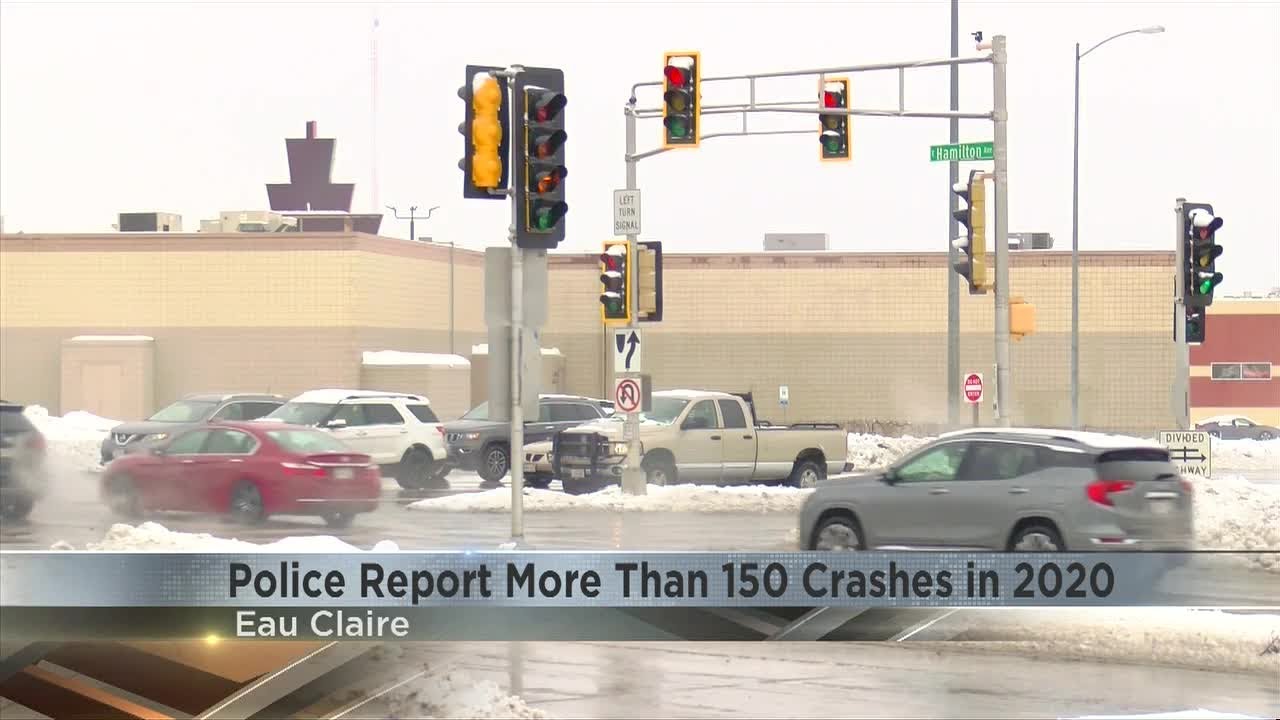 Which Eau Claire intersections see the most crashes?