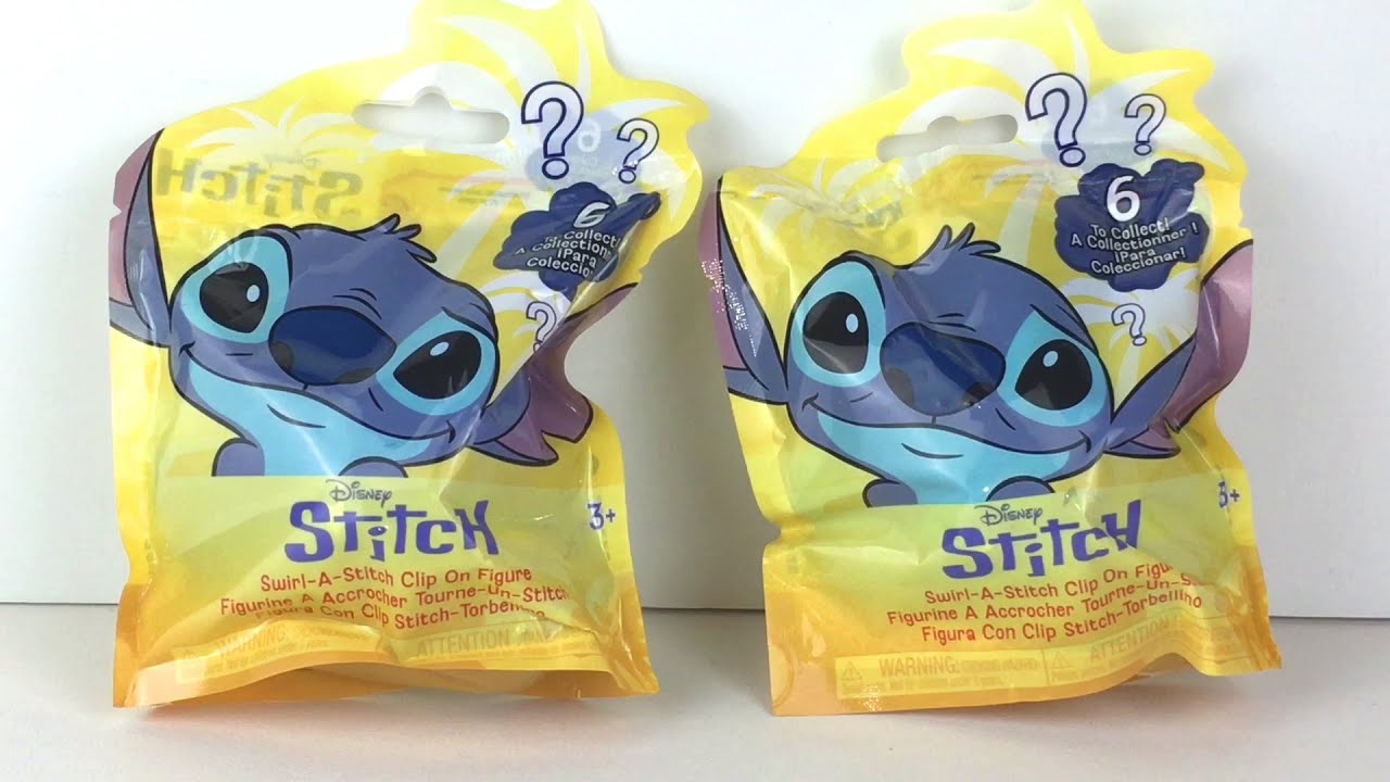 Вторник, 10 долларов: Скрытые сумки Stitch Swirl Clip On Figure ✨ Открытие и обзор