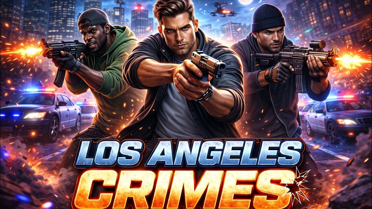 لعبت لعبة Los Angeles Crimes 🔥🎮