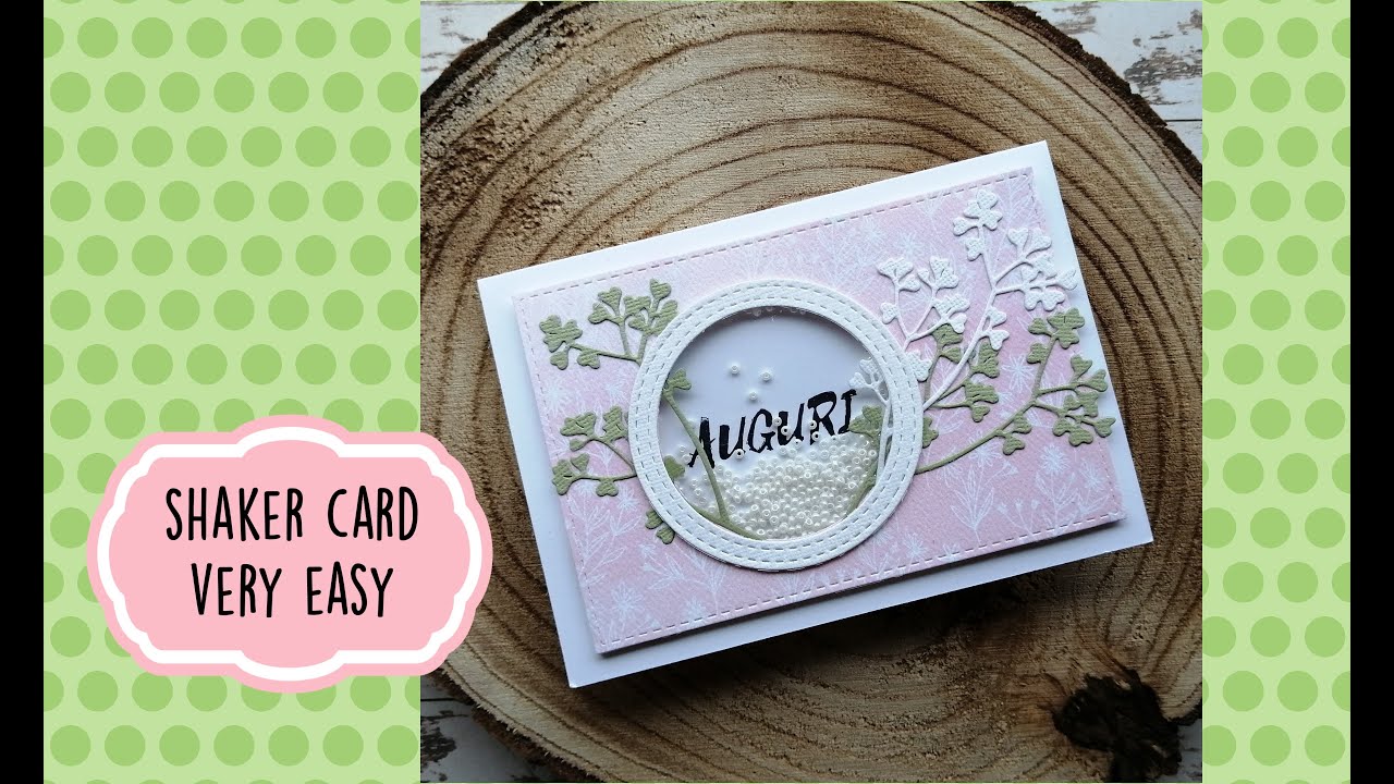 Come fare una shaker card very easy
