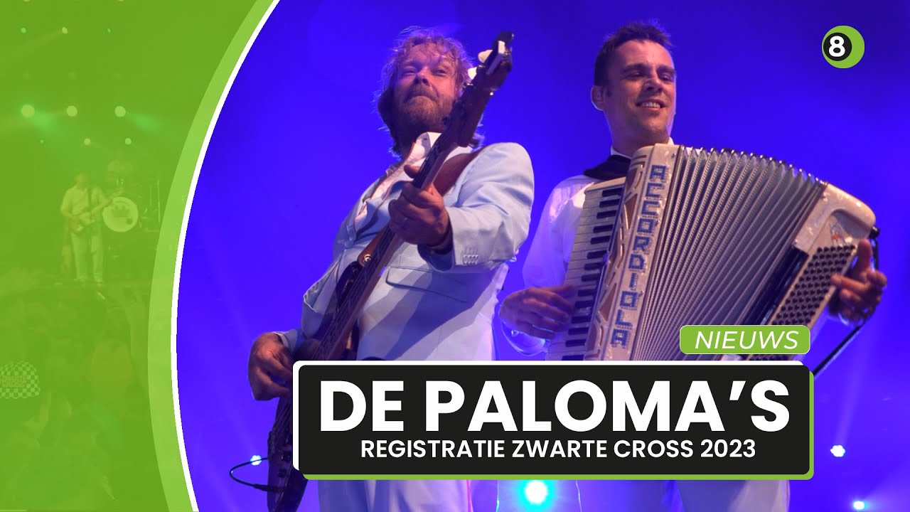 Achterhoekse piratenmuziek van De Paloma's live op de Zwarte Cross 2023