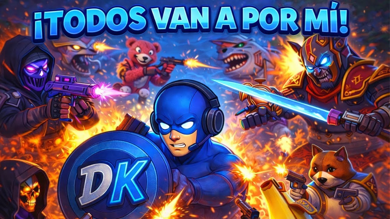 VAN TODOS A POR MÍ… 😱 | 17 KILLS EN FORTNITE