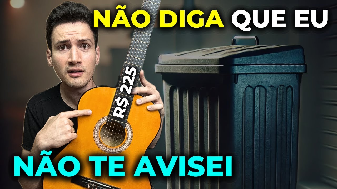 VIOLÃO BARATO DURA? APÓS 1 ANO, veja como está o MAIS BARATO do Mercado Livre (Waldman PP-1 AM)!