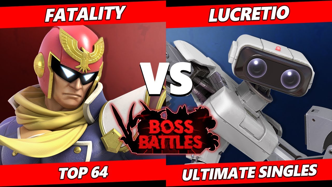 Boss Battles: Phase 1 - Fatality (Captain Falcon) Vs. Lucretio (ROB) SSBU Ultimate Tournament