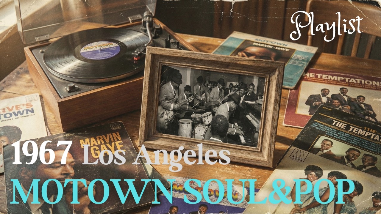 [Playlist] 올드 그루브 넘치는 빈티지 사운드 60년대 모타운 바이브 Soul & Pop