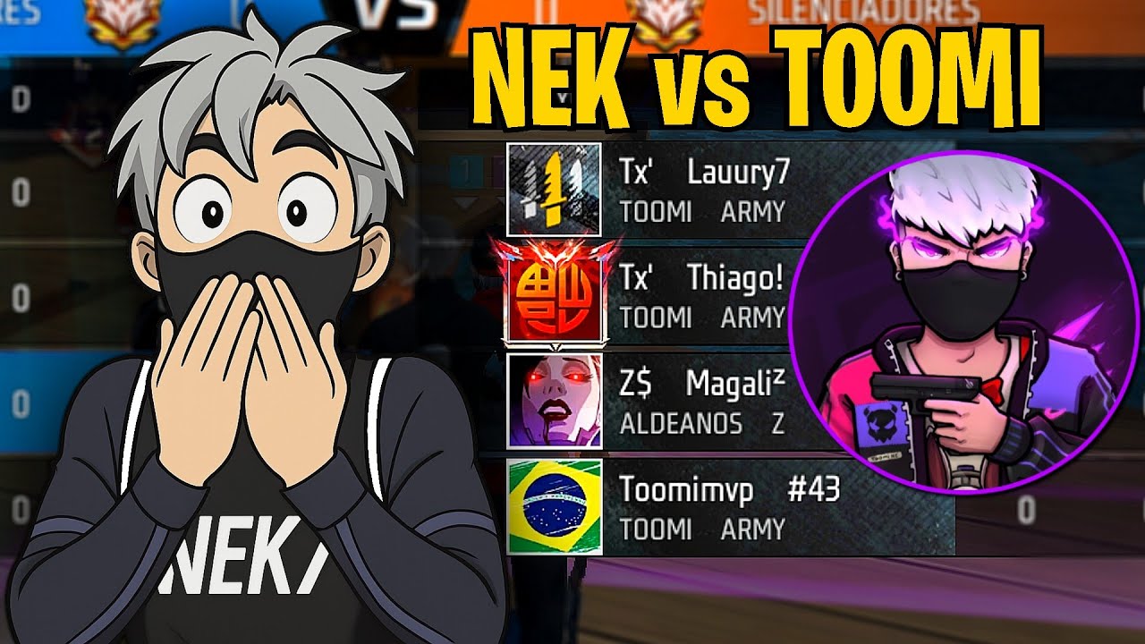 Emparejamos contra TOOMI y le Sacamos 100 RACHAS ☠️🔥 FREE FIRE