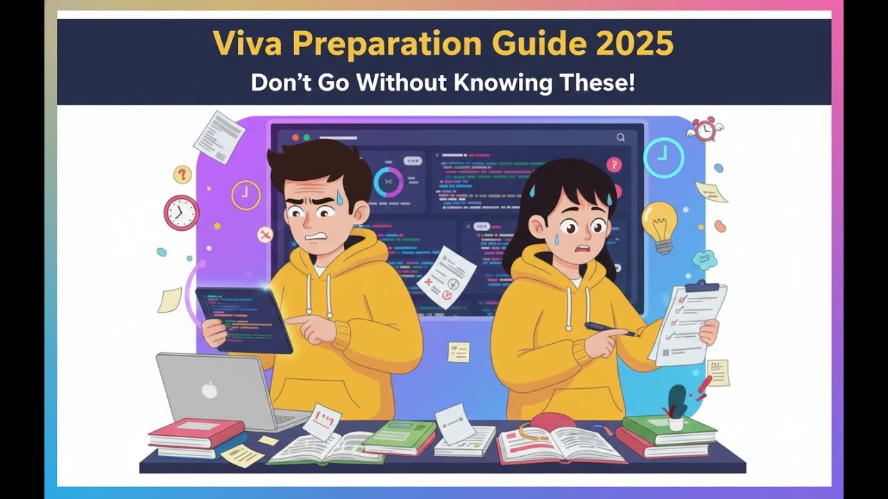 Viva Preparation Guide 2025 | Don&rsquo;t Go Without Knowing These! #IITM #mad1