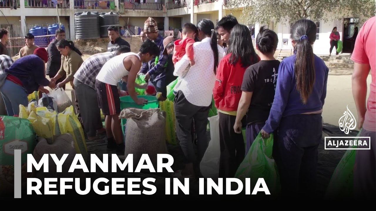 Myanmar general election: Refugees stranded in India say poll is a sham
