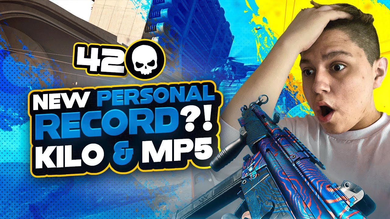 I BEAT MY PERSONAL RECORD?!?! | 42 KILL KILO & MP5 WARZONE GAME