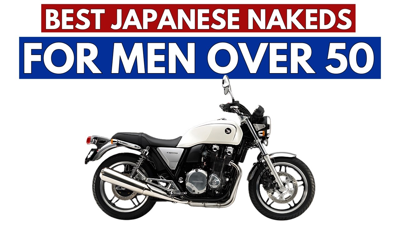Top 15 Comfortable Japanese Naked Bikes for men over 50.