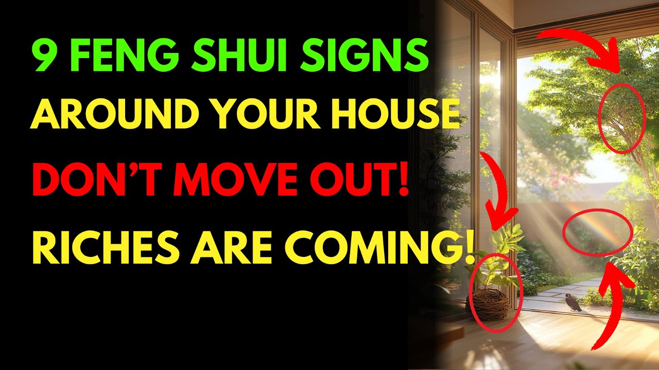 9 Feng Shui Signs Your Home Is Attracting Wealth – Don’t Leave, Riches Are Coming!