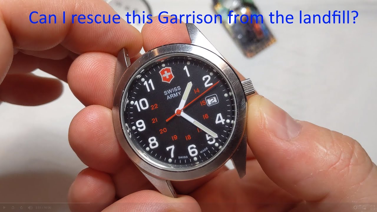 (Part 1) What's the fate of the Swiss Army Garrison Watch?