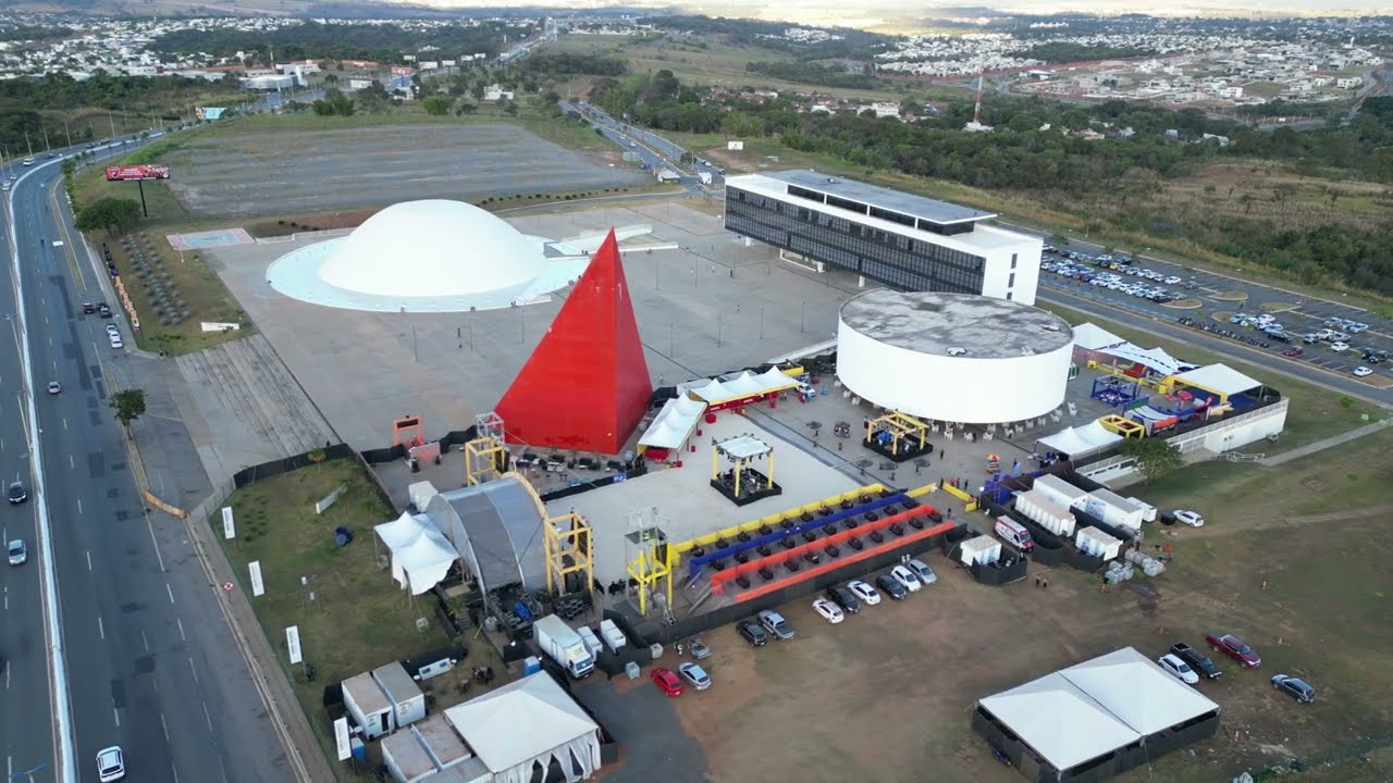 Goiânia Visto de Cima - Região do Shopping Flamboyant - 4K - Dji Mini 3 Pro - Drone