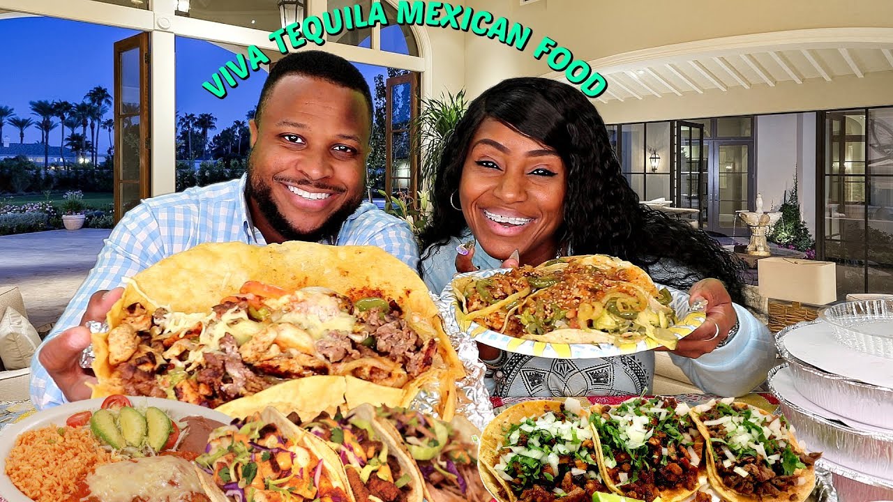 Viva Tequila Mexican Mukbang with Hubby