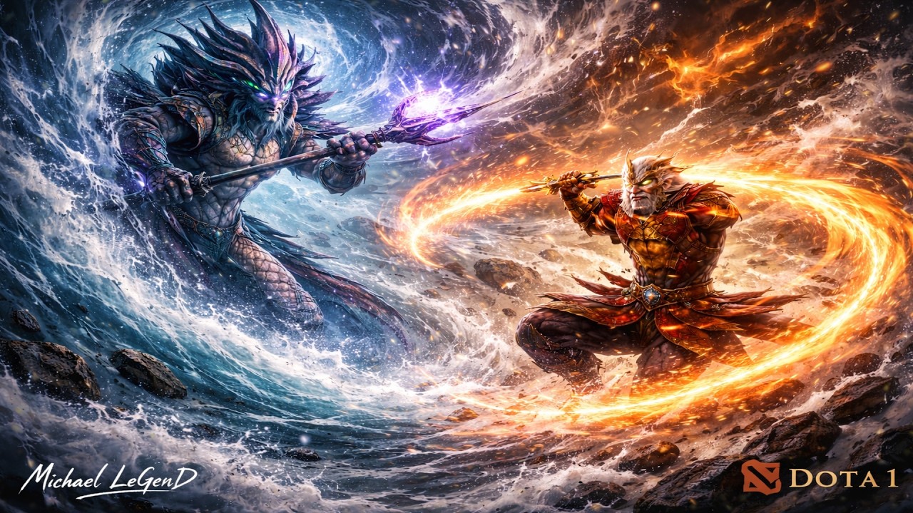 Dota 1' Jaggernaut vs Slardar⚔️  Battle with Omid, Kyvan, Alireza & Ali — حماسه شروع شد! 🔥(Part 135)