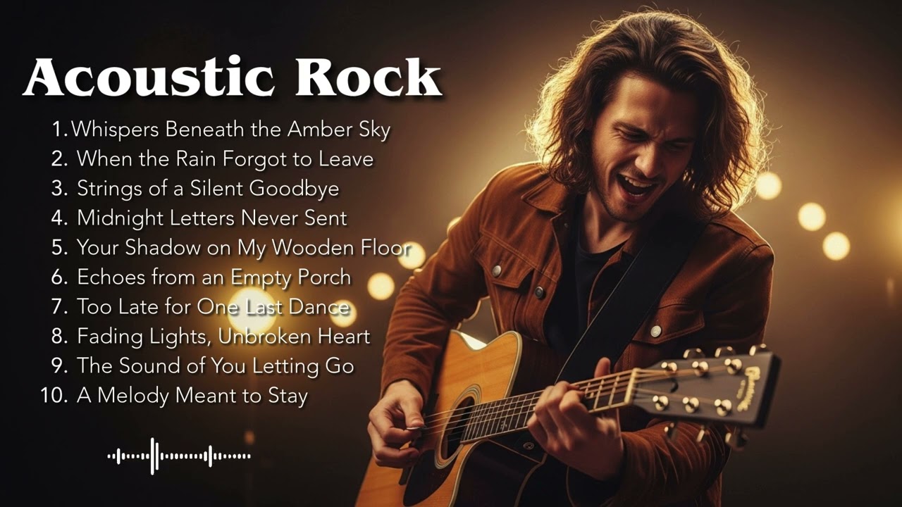 Acoustic Rock Guitar Covers – Slow Rock Ballads Full Playlist