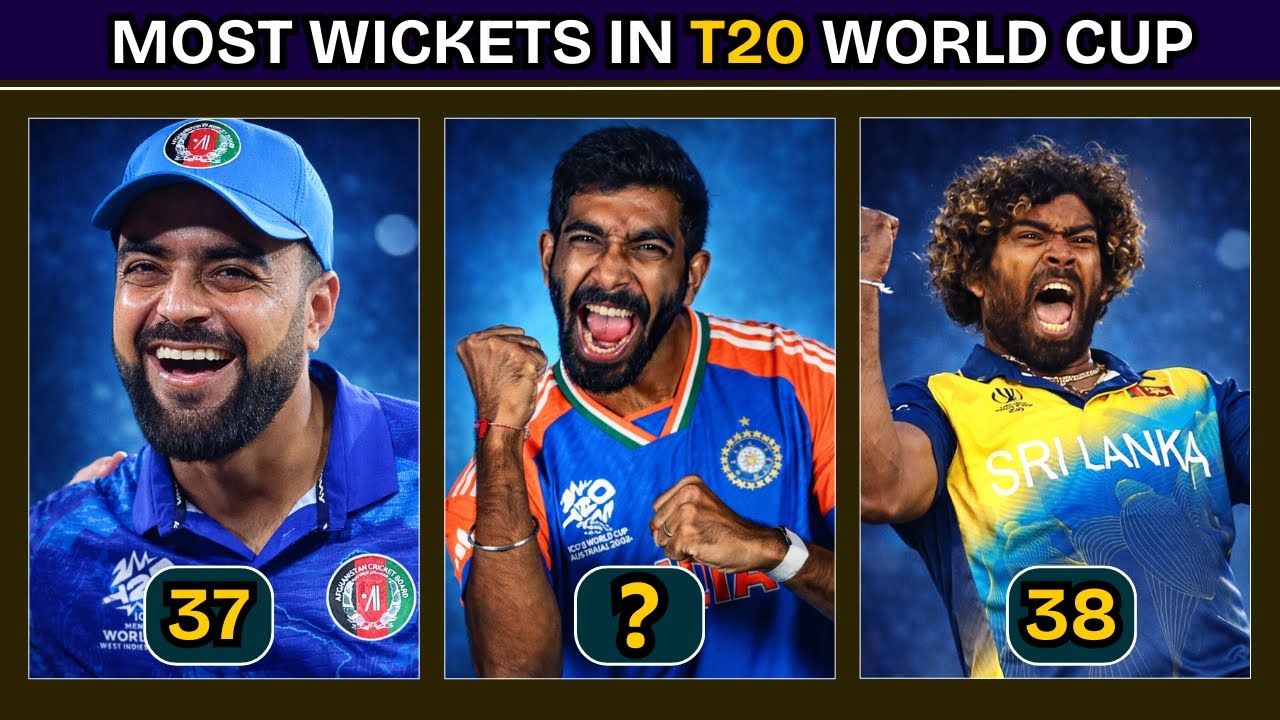 Highest Wicket Takers in T20 World Cup History 😱🔥