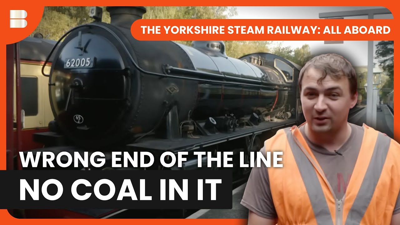 Empty Coal Tender Chaos at Steam Gala Prep | The Yorkshire Steam Railway: All Aboard