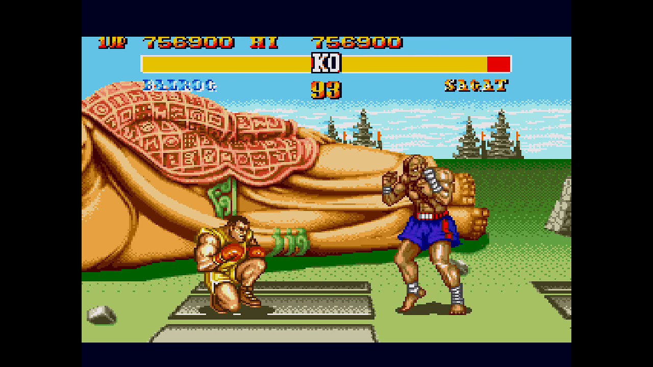 Street Fighter 2 - Balrog vs. Sagat on Hardest Difficulty (Sega Genesis)