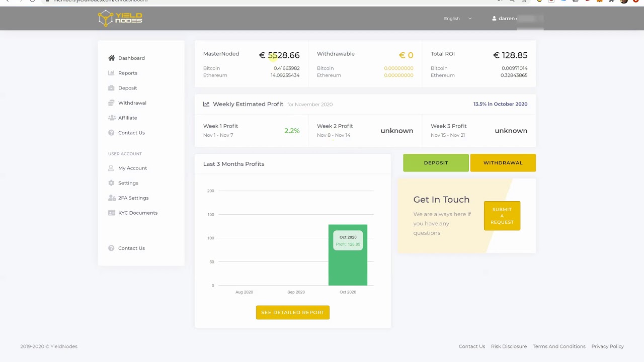 yieldnodes review Master Noding with Profits that you can compound month on month!